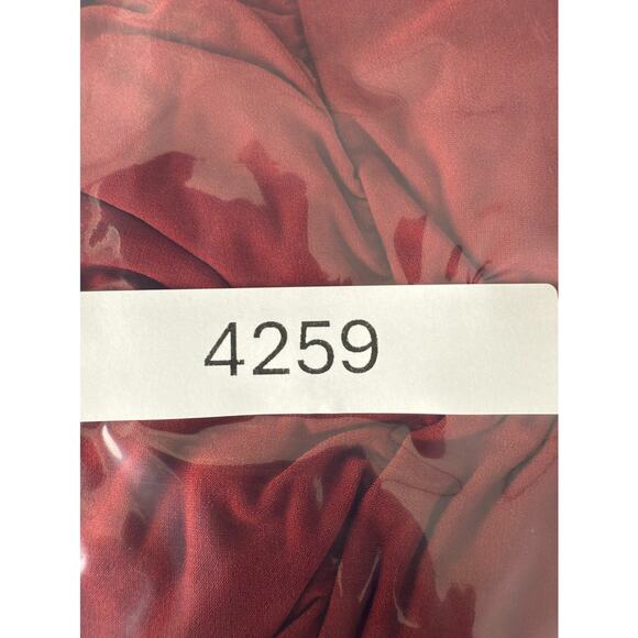 Torrid Plus Size 1X Scoop Neck Casual V Neck Tunic Top Red Short Sleeve Pullover - Picture 8 of 8